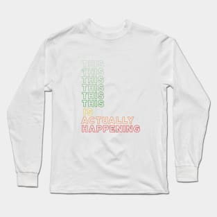 Throwback Long Sleeve T-Shirt